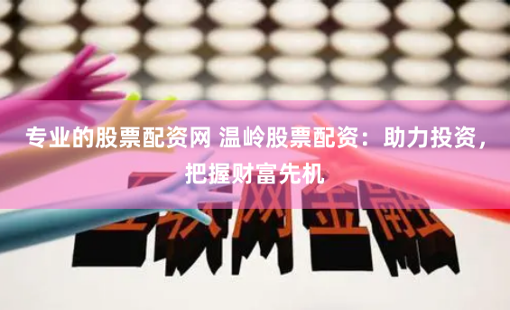 专业的股票配资网 温岭股票配资：助力投资，把握财富先机